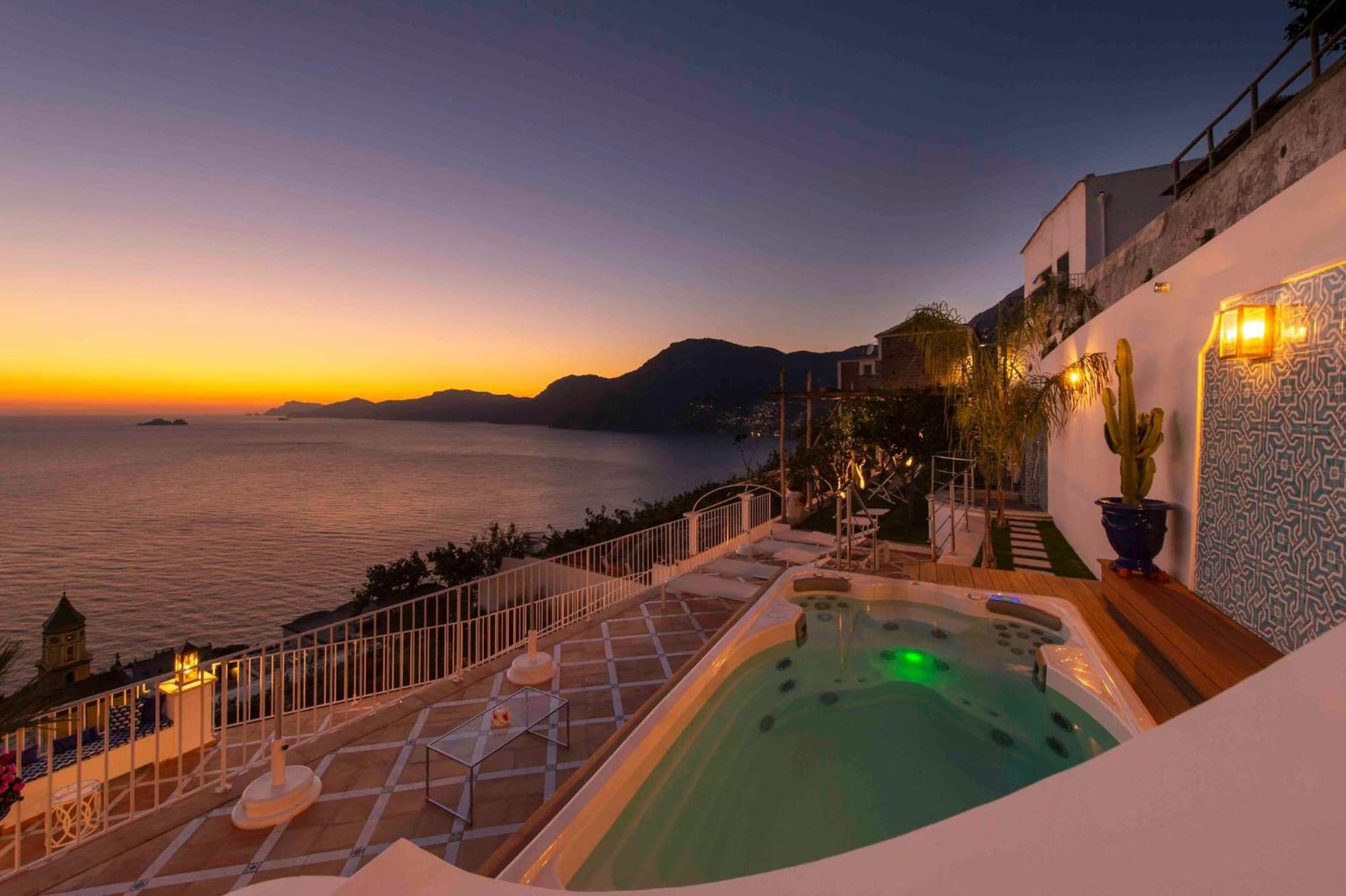 Myexclusiveitaly - Exclusive Villa In Praiano With Pool & View Eksteriør bilde